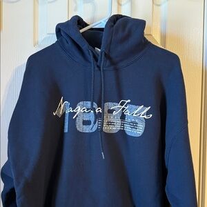 Men's Navy Hoodie XL Niagara Falls